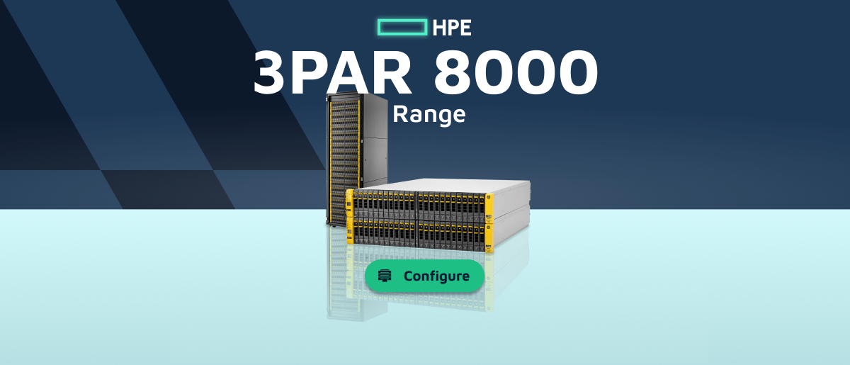 HPE 3 PAR 8000 Range